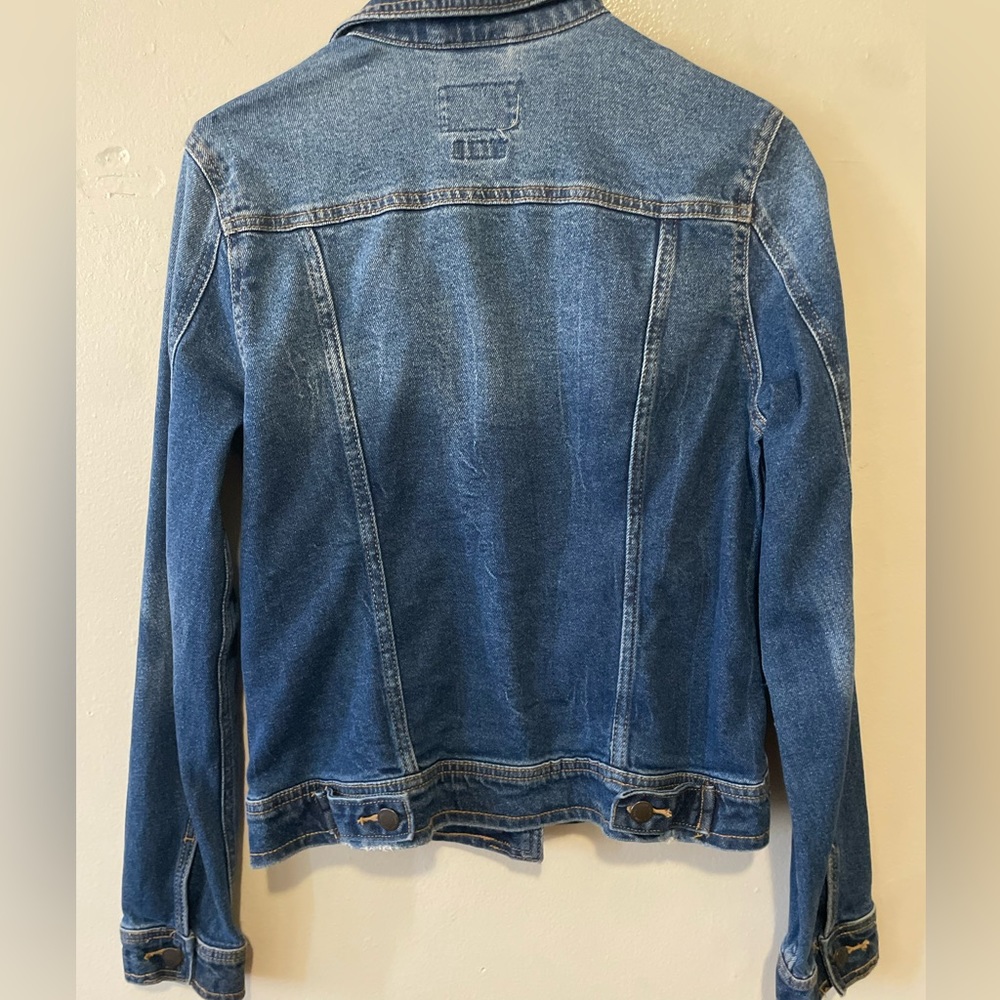 Universal Thread Size Small Blue Denim Jacket - image 3